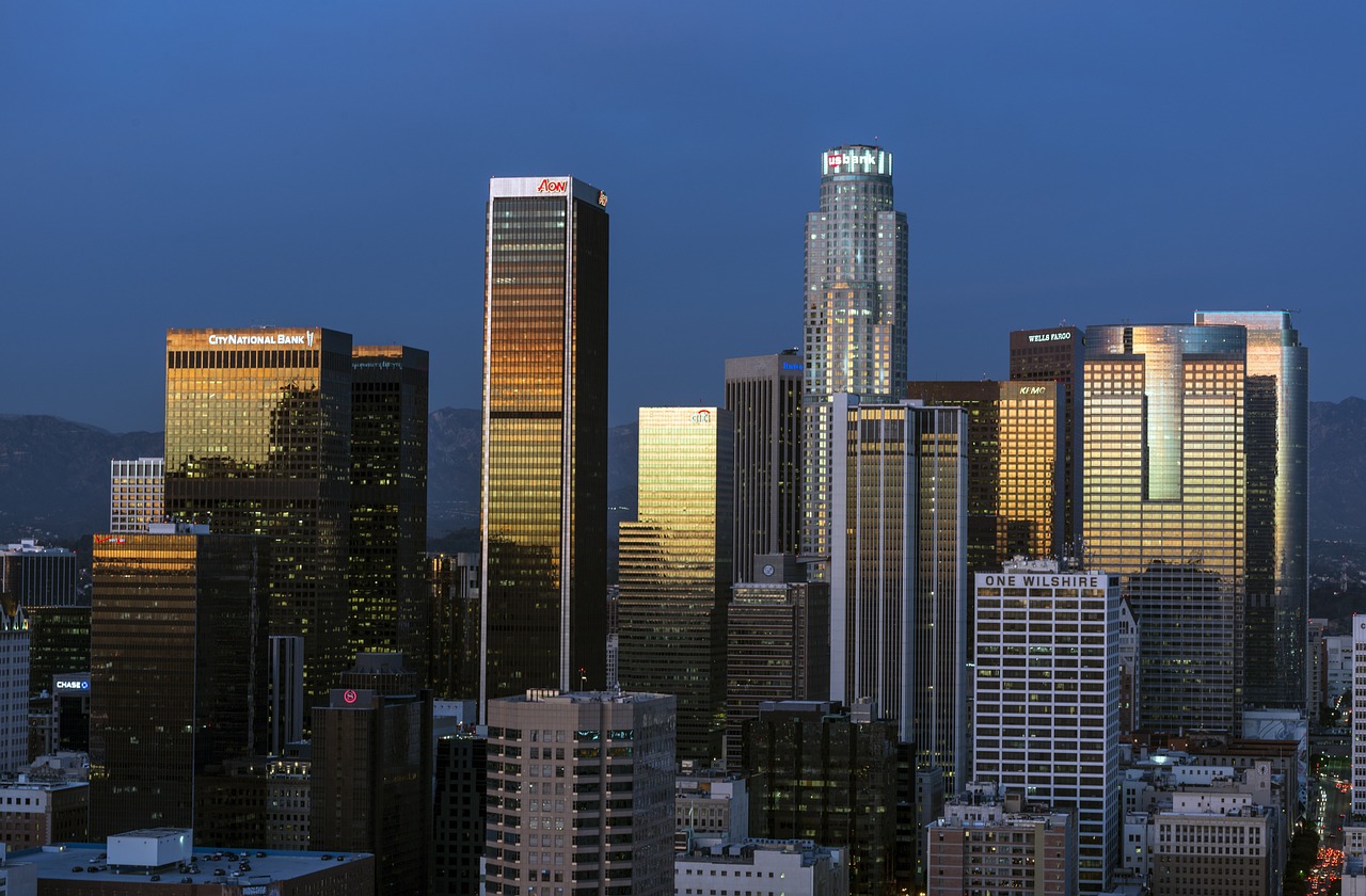 Image of Los Angeles City Skyline